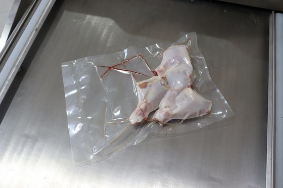 Máquina de embalaje a vacío de doble cámara con accionamiento eléctrico para verduras, pan, pescado y mariscos 120 kg