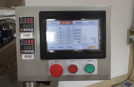 Máquina de llenado y sellado de gránulos verticales de nitrógeno para la industria