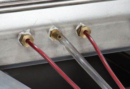Máquina de embalaje industrial de vacío de doble cámara para alimentos con potencia de bomba de vacío de 1,5 kW