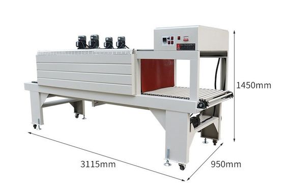 Máquina automática de encogimiento de películas de PE para cerveza y bebidas de agua mineral Voltado 220V/380V