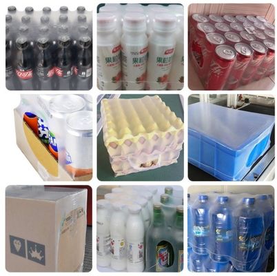 Máquina automática de encogimiento de películas de PE para cerveza y bebidas de agua mineral Voltado 220V/380V
