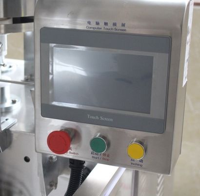 Máquina de embalaje vertical de material de madera para cápsulas de té y café en envases textiles