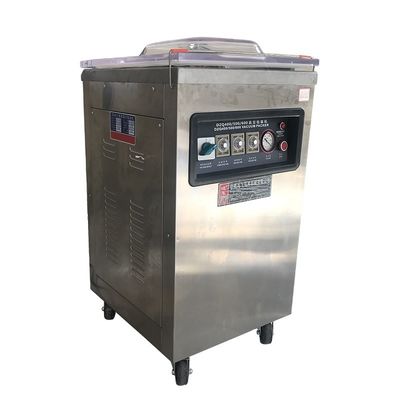 Máquina de embalaje de vacío de cámara profunda única vertical para selladores de alimentos Diseño compacto