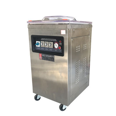 Máquina de embalaje de vacío de cámara profunda única vertical para selladores de alimentos Diseño compacto