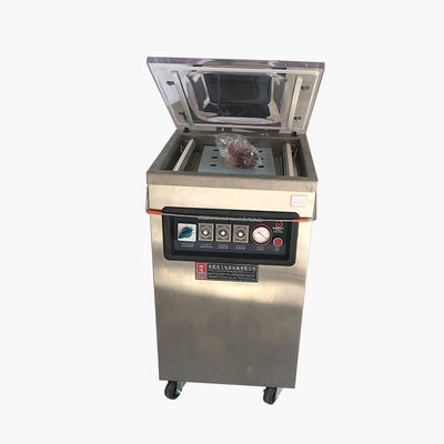 Máquina de embalaje de vacío de cámara profunda única vertical para selladores de alimentos Diseño compacto