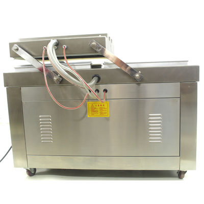 110V/220V DZ-400/2S Máquina automática de embalaje de arroz de doble cámara de vacío con bolsa de granos de café