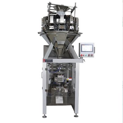 Máquina de envasado con 3 servomotores para el embalaje vertical de granos de nueces Semillas Frutas secas
