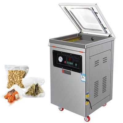 Sealers de vacío para alimentos industriales semiautomáticos de cámara única para frutas y verduras