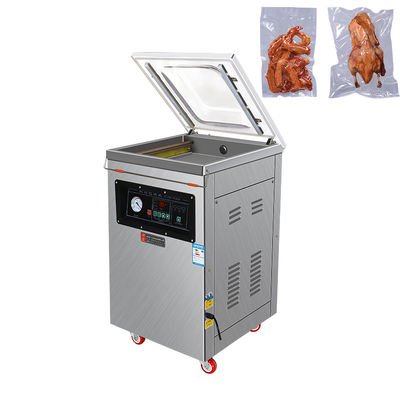 Sealers de vacío para alimentos industriales semiautomáticos de cámara única para frutas y verduras