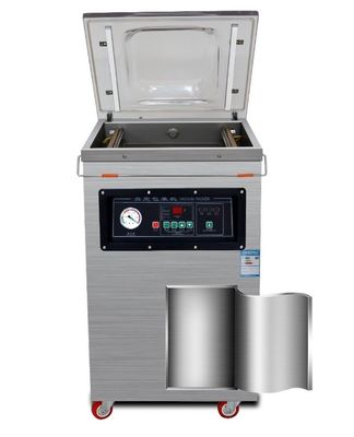 Sealers de vacío para alimentos industriales semiautomáticos de cámara única para frutas y verduras