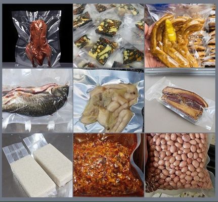 Sealers de vacío para alimentos industriales semiautomáticos de cámara única para frutas y verduras