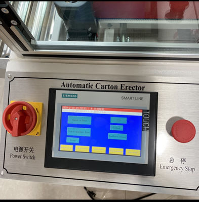 18pcs/min Velocidad máxima Bolsa de embalaje totalmente automática cinta caja caja caja caja cartón erector máquina