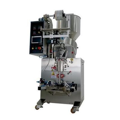 Máquina de embalaje de bocadillos de bolsas de plástico de triángulo vertical para embalaje automático de granulados de alimentos