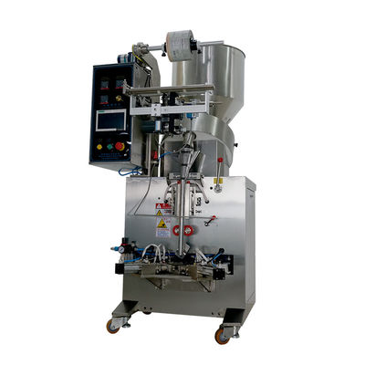 Máquina de embalaje de bocadillos de bolsas de plástico de triángulo vertical para embalaje automático de granulados de alimentos