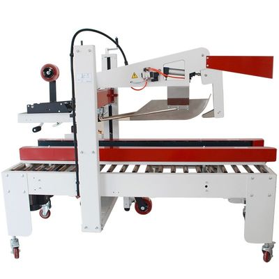 Máquina de sellado automática de cinta plegable con tapa de acero inoxidable con velocidad máxima de 20M/MIN