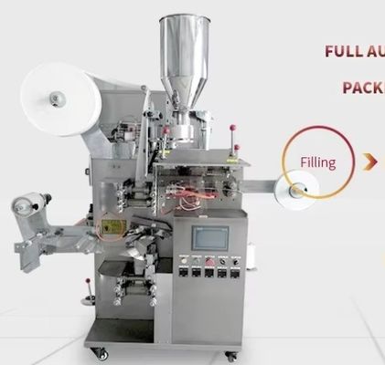 Material de embalaje con película de plástico Máquina automática de embalaje de cápsulas de café y té con recubrimiento