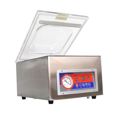 Sellador de vacío de cámara única de acero inoxidable 41*32*29 para la línea de envasado de alimentos y bebidas
