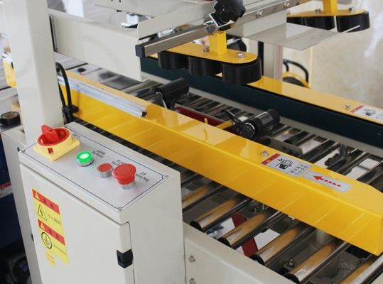 Solución de embalaje seguro sellador de caja de cinturón lateral y máquina de sujeción eléctrica