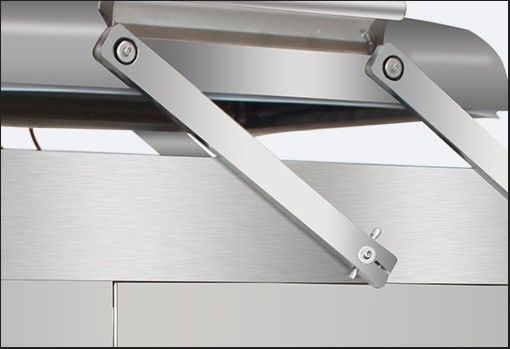 Máquina de sellado de vacío de alimentos industriales con doble cámara y todo acero inoxidable
