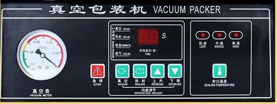 Máquina semiautomática de embalaje al vacío para alimentos, legumbres, fideos de arroz y embalajes