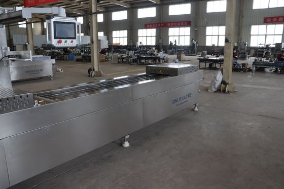 Máquina de embalaje automático de termoformado de fechas de alta productividad para durián fresco
