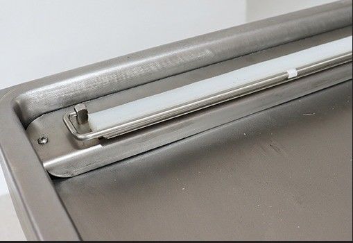 Sellador industrial de vacío de doble sellado para envases de alimentos en maquinaria