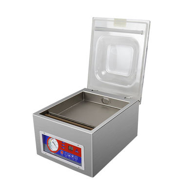 Máquina de sellado con vacío de bolsas de comida de mesa de cámara única para empaque rápido y fácil