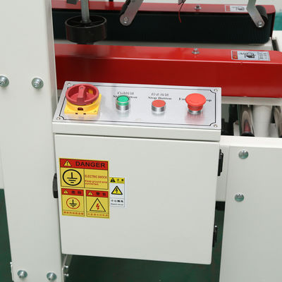 Sealers de cartón de acero inoxidable eléctricos de rodillos, máquinas automáticas de sellado de cartón
