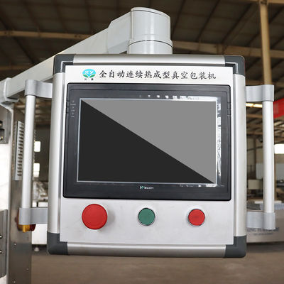 Máquina de embalaje de vacío de termoformación de cajas automáticas de Dofu avanzadas 4500*850*200mm