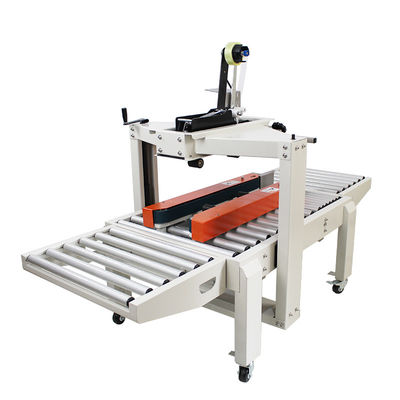 Máquina de sellado de caja de cartón con tapa inferior semiautomática Equipo para sellado