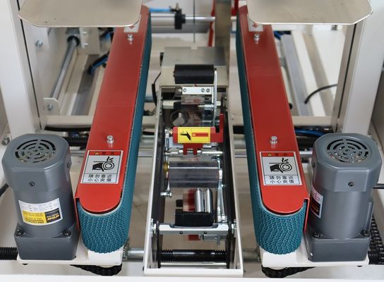 Máquina de erección de cartón con accionamiento eléctrico para un funcionamiento estable y en el proceso de envasado