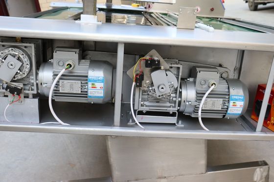 BUSCH Pump equipado con DZ-1100 máquina de embalaje de vacío sellada única todo de acero inoxidable