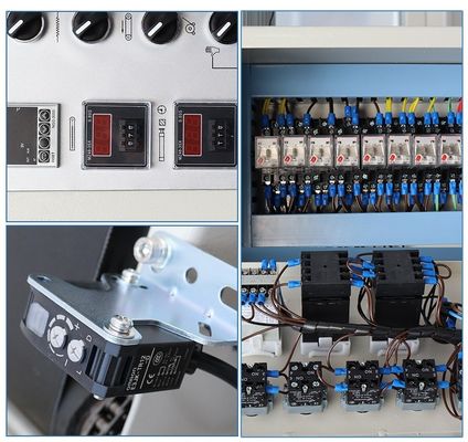 500ML 1L 2L botellas de aceite de flujo transportador de película de envoltura de encogimiento de envoltura de la máquina con diseño