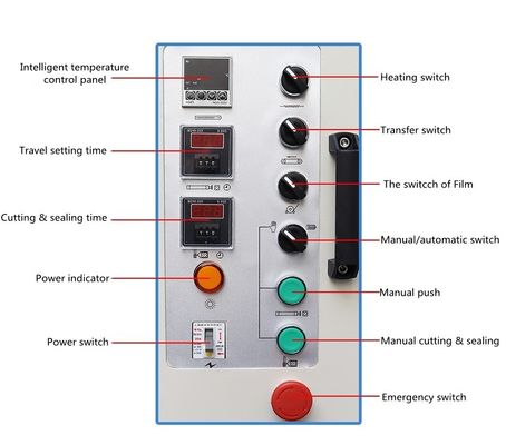 500ML 1L 2L botellas de aceite de flujo transportador de película de envoltura de encogimiento de envoltura de la máquina con diseño