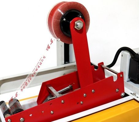 Alta eficiencia de sellado YF Máquina de embalaje de sellado de tipo cruzado de caja de cartón con cinta adhesiva semiautomática