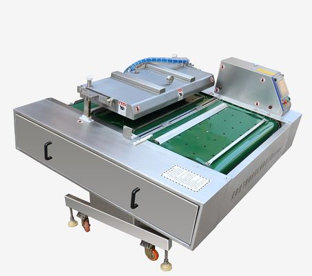 Máquina de embalaje al vacío de foie gras con 2-6 ciclos/min de velocidad de embalaje y bomba de vacío