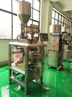 Máquina de embalaje de nueces de 350 kg con bolso de sellado de tres lados de la taza de medición y forma de sellado térmico