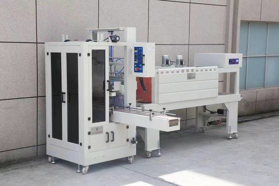 Máquina de envoltura de contracción de túneles de tipo transportador para película automática para botellas de agua a 220V