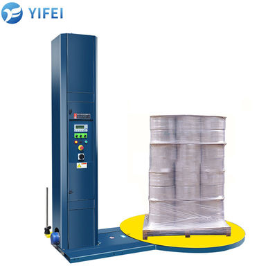 Máquina giratoria de estiramiento automático de textiles 2600 * 1500 * 2550mm para el embalaje liso