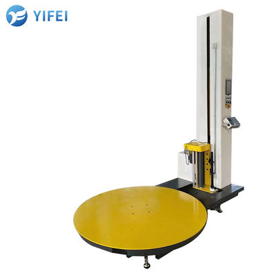 Máquina giratoria de estiramiento automático de textiles 2600 * 1500 * 2550mm para el embalaje liso