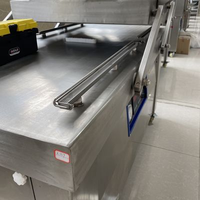 Embalaje comercial de alimentos Sellador de vacío de doble cámara para proyectos de construcción