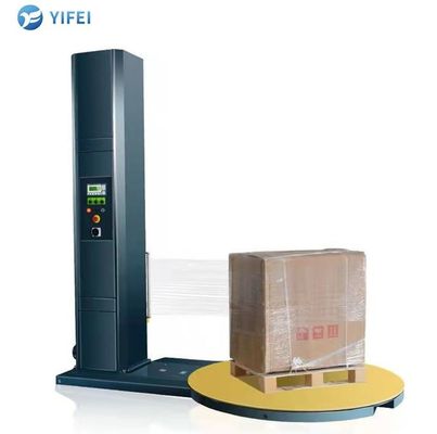 Máquina de embalaje para el mercado de estiramiento de películas de paletas de encogimiento de envoltura de correa totalmente automática