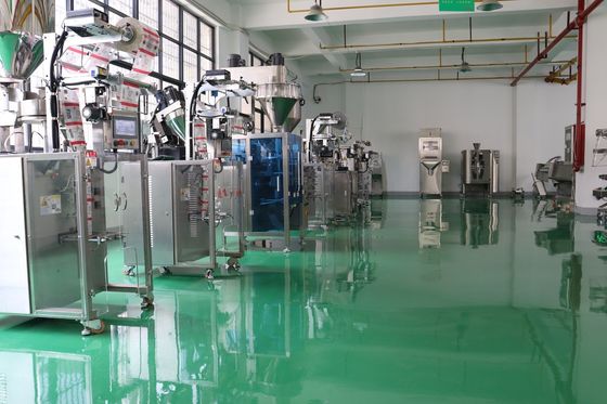 Máquina de embalaje vertical eléctrica totalmente automática para bolsas triangulares verticales de alimentos