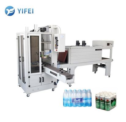 Grado automático automático 6540 botellas encoger PE película túnel de calor encoger envoltura máquina