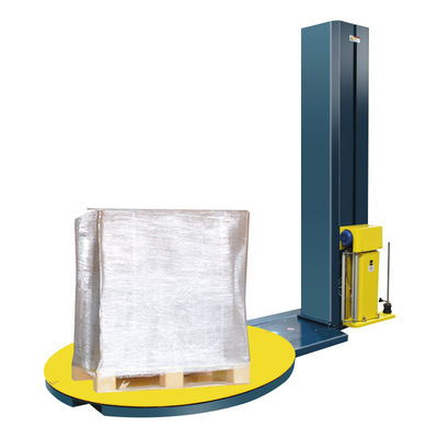 Fácil de instalar envasado de paletas de película estirante de caja de la máquina para el envoltorio de protector de patinaje
