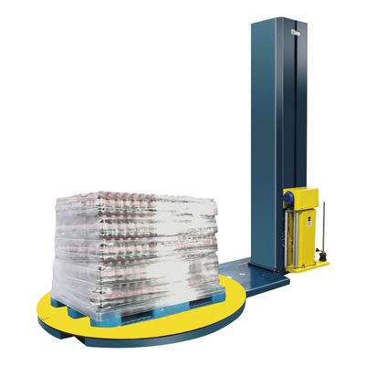 Fácil de instalar envasado de paletas de película estirante de caja de la máquina para el envoltorio de protector de patinaje
