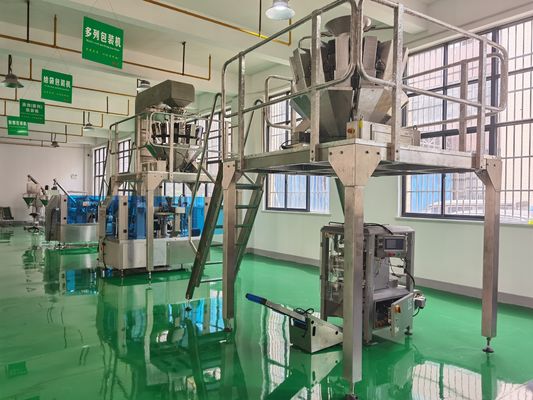 Máquina automática de embalaje de granulados verticales con sello triangular de 3 lados