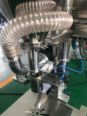 710*810*1900mm Máquina semiautomática de llenado de polvo de especias de leche para 1-15 kg de producto