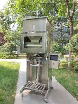 710*810*1900mm Máquina semiautomática de llenado de polvo de especias de leche para 1-15 kg de producto