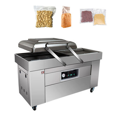 Maquinaria de embalaje a vacío doble Chambe, artículo DZ-400/2SB para embalaje de arroz sándwich